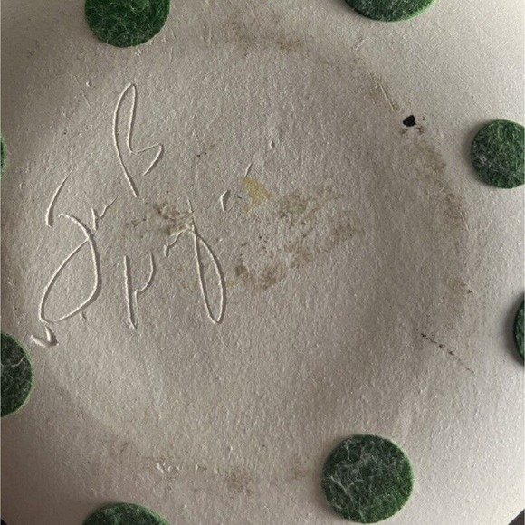 Vintage Native American Indian Art Hand Painted /‎ Desert Skyline - Signed- - Picture 8 of 8